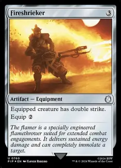 Fireshrieker Surge Foil - PIP 0760 - NM - MTG Magic - Image 1