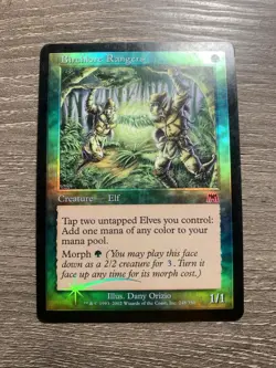 Birchlore Rangers Foil Magic The Gathering Onslaught Lightly Played Mtg - Image 1