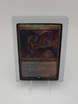 Magic: The Gathering North Wind Avatar Foil 0162 Dragon Spirit 5/5 TMT 2URR - Image 1