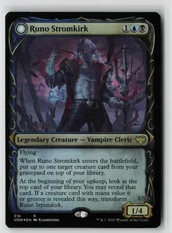 Runo Stromkirk (Showcase) (316) #316 (Foil) (NM) Crimson Vow VOW Magic MTG - Image 1