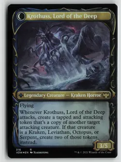 Runo Stromkirk (Showcase) (316) #316 (Foil) (NM) Crimson Vow VOW Magic MTG - Image 2