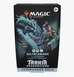 MAGIC THE GATHERING Tarkir: Dragonstorm Commander Deck Sultai Arisen Mint - Image 1