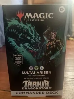 MAGIC THE GATHERING Tarkir: Dragonstorm Commander Deck Sultai Arisen Mint - Image 2