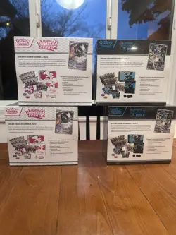 White Flare & Black Bolt Pokemon Elite Trainer Boxes Set of 4 - Image 2