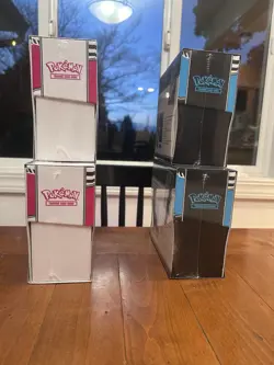 White Flare & Black Bolt Pokemon Elite Trainer Boxes Set of 4 - Image 3