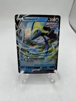 Fusion Strike Pokemon Card, Inteleon V 078/264 Ultra Rare - Image 1