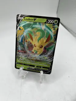 Pokemon TCG Leafeon V 007/203 Evolving Skies Holo Ultra Rare - Image 1