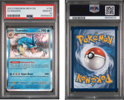 2023 POKEMON MEW EN-151 130 GYARADOS PSA: GEM MINT 10 - Image 2