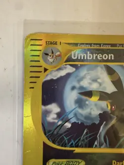 Pokemon Umbreon 32/144 Skyridge Reverse Holo Rare Card 2003 English TCG - Image 3