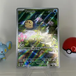Pokemon Tympole 103/086 Sv: Black Bolt Illustration Rare Holo Basic - Image 1