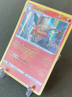 Pokemon Charizard 010/078 Pokemon Go Holo Rare NM - Image 2