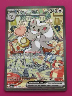 Cincinno ex SIR 119/086 - Pokemon Chaos Rising - NM IN HAND US SELLER No Tariffs - Image 1