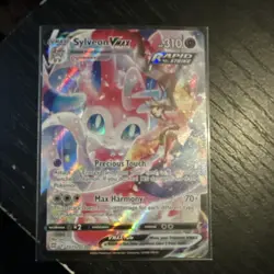 Pokemon Sylveon VMAX Ultra Rare Holo TG15/TG30 310 HP Trainer Gallery English - Image 1