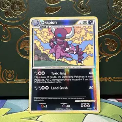 Drapion #4/102 Pokemon 2010 HG&SS Triumphant Rare REVERSE Holo NM - Image 1