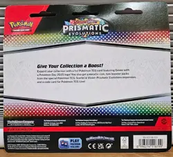 Prismatic Evolutions 2-Pack Blister Booster Pokemon TCG Sealed - Image 2