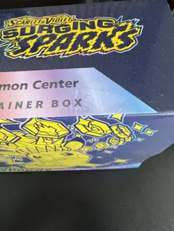 Pokemon TCG: Surging Sparks Pokemon Center ETB | SEALED | Slight Tear - Image 3