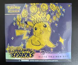Pokemon TCG: Surging Sparks Pokemon Center ETB | SEALED | Slight Tear - Image 5
