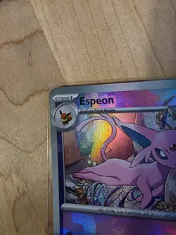 Pokemon Espeon 033/131 Sv: Prismatic Evolutions Master Ball Patter - Image 5