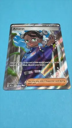 Pokemon TCG SV: Prismatic Evolutions #132/131 Amarys NM - Image 1