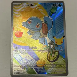 Pokemon Company Pokemon TCG Squirtle 039 ME Mega Evolution Promo Holo Promo - Image 1