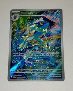Pokemon TCG Chaos Rising Frogadier Illustration Rare 089/086 MINT! - Image 1
