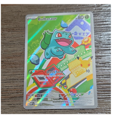 Pokemon Bulbasaur Mega Evolution Promo 037 Basic Foil 80 HP Leech Seed English - Image 1
