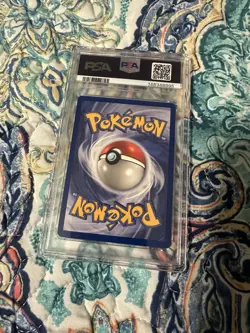1999 POKEMON FOSSIL 1ST EDITION #20 GENGAR PSA 7 - Image 2