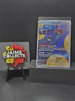 Pokemon Team Rocket’s Orbeetle 198/182 Destined Rivals Illustration Rare NM - Image 1