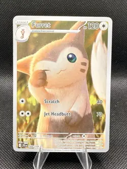 Furret - 168/159 Journey Together Illustration Rare Pokemon - NM/MINT - Image 1