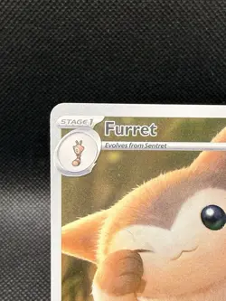 Furret - 168/159 Journey Together Illustration Rare Pokemon - NM/MINT - Image 2