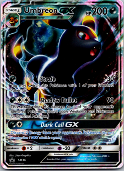 Umbreon GX SM36 Black Star Promo Pokemon English [NM] - Image 1