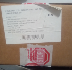 Pokemon Chilling Reign Elite Trainer Box Case Of 10 Factory Sealed ETBs New - Image 1