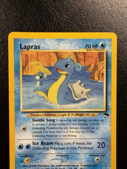 Pokemon TCG Southern Islands Lapras 12/18 Rare WotC Vintage Promo LP - Image 2