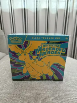 Pokemon Ascended Heroes Elite Trainer Box (ETB) New Factory Sealed - Image 1
