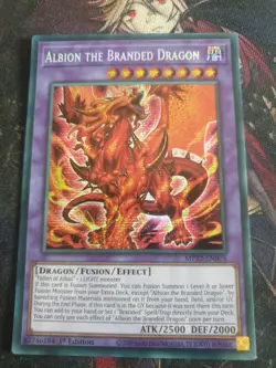 Albion the Branded Dragon 'Prismatic' MP22-EN076 Yu-Gi-Oh! - Image 1