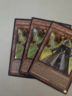 Yugioh 3X Legendary Knight Critias DRL2-EN002 Secret Rare 1st Ed NM - Image 1