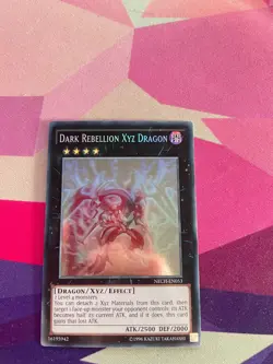 Dark Rebellion Xyz Dragon (Ghost Rare) NECH-EN053 The New Challengers Unlimited - Image 1