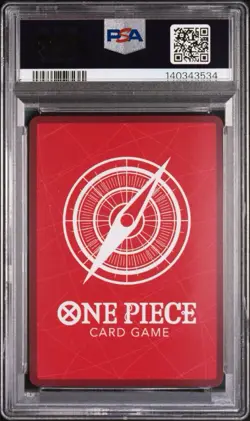 Portgas.D.Ace 2025 One Piece OP13 Carrying On His Will Alternate Art #002 PSA 9 - Image 2
