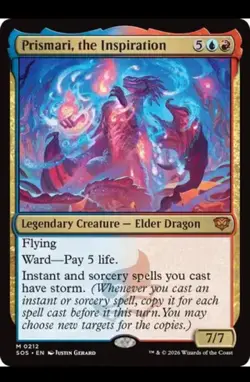 Prismari, the Inspiration (SOS 0212) FOIL MTG Secrets of Strixhaven - Image 1