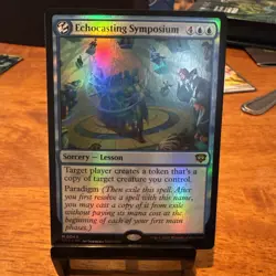 MTG Secrets of strixhaven Echo casting Symposium Foil - Image 1