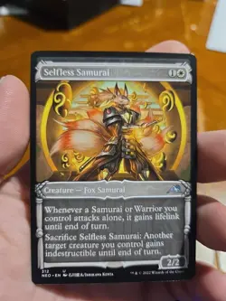 Selfless Samurai (Showcase) Kamigawa: Neon Dynasty Regular - Image 1
