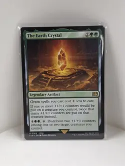 The Earth Crystal Final Fantasy rare mtg FIN R 0184 - Image 1