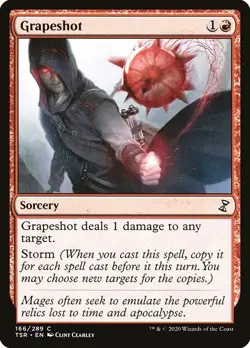 Grapeshot 1x MtG Time Spiral Remastered SP/NM - Image 1