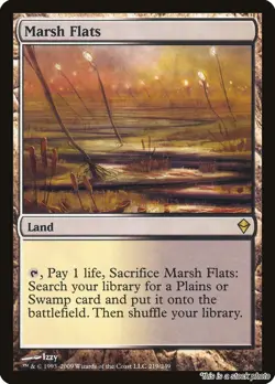Marsh Flats [ZEN - 219] - MP TCG MTG - Image 1