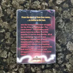 Highlander The Card Game Movie Edition First Edition Starter Deck Factory Sealed - Image 2