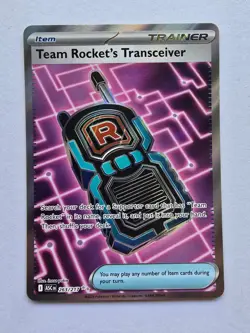 Team Rockets Transceiver 263/217 Trainer Ascended Heroes - Pokemon TCG Card - Image 1