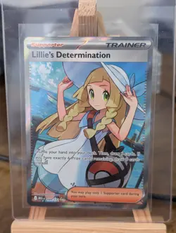 Pokemon Lillie's Determination 169/132 Me01: Mega Evolution Holo - Image 1