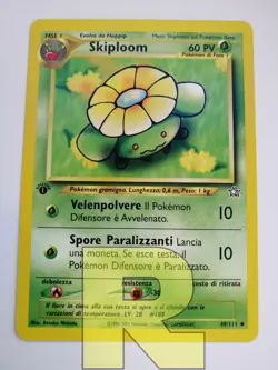 Skiploom ® Neo Genesis 49/111 1ª EDIZIONE ® Non Comune ® Pokemon ® Italiano ® EX - Image 1