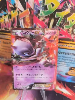 Pokemon Karte Card Holo Mewtwo Mewtu Ex Red Flash 1. Edition XY japanese NM+ - Image 1