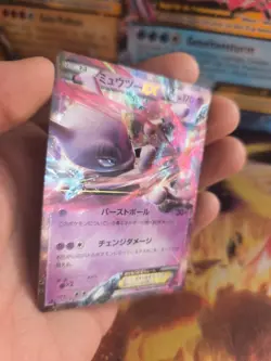 Pokemon Karte Card Holo Mewtwo Mewtu Ex Red Flash 1. Edition XY japanese NM+ - Image 4